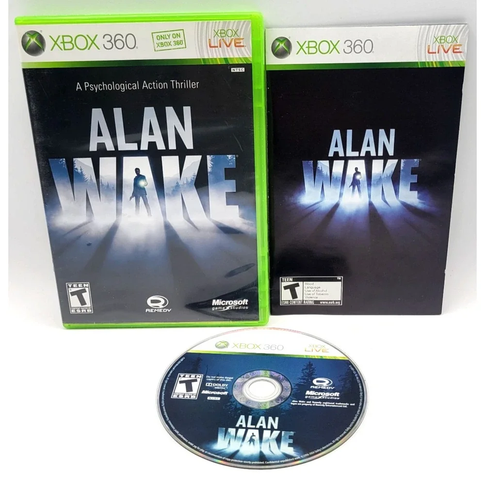 Alan Wake Xbox 360‎ Complete CIB COMPLETE IN BOX